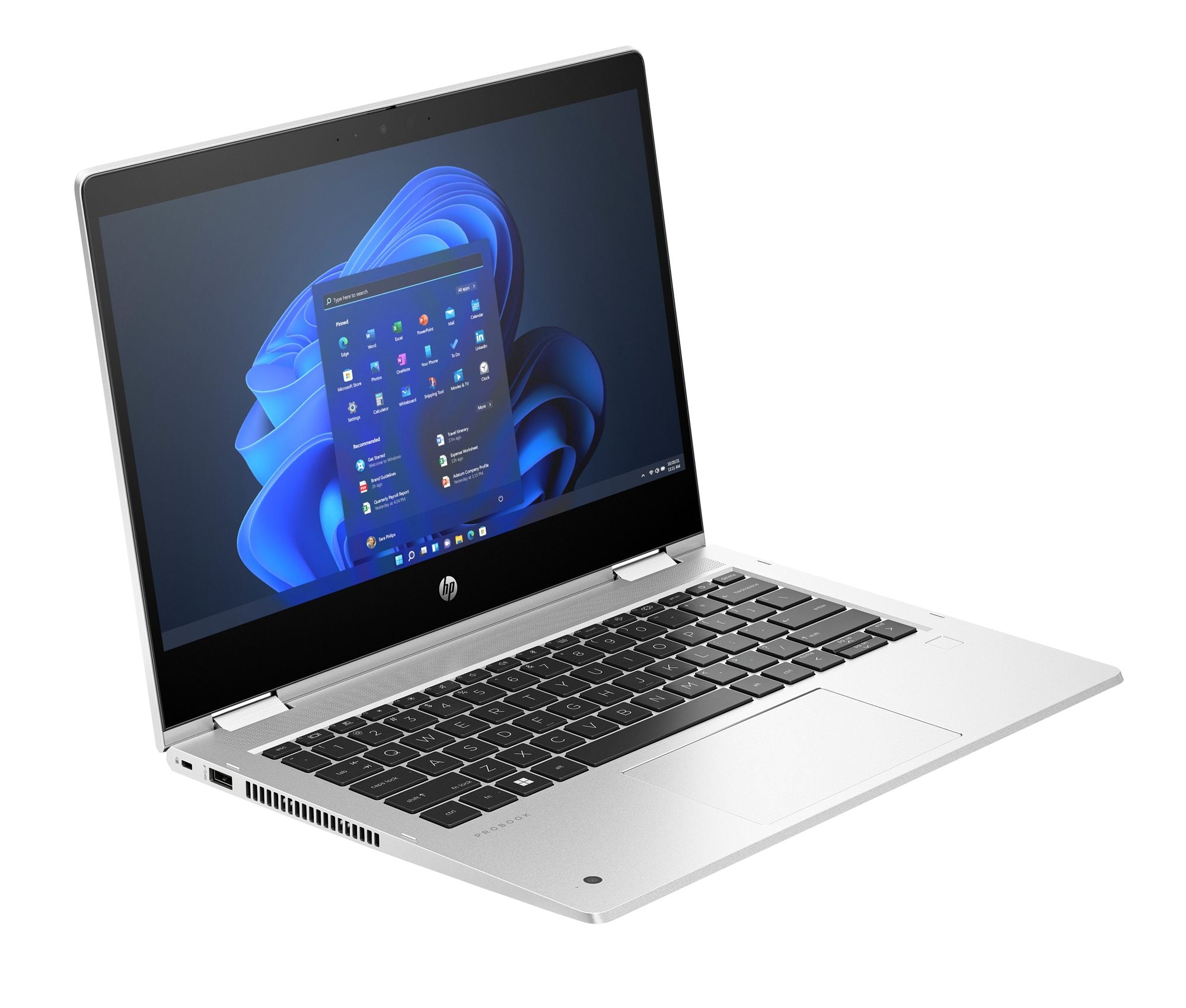 HP Pro x360 435 G10 AMD Ryzen 5 7530U 13.3p FHD BV LED UWVA TS 8Go DDR4 256Go SSD ax6G+BT 3C W11P 1/1/0