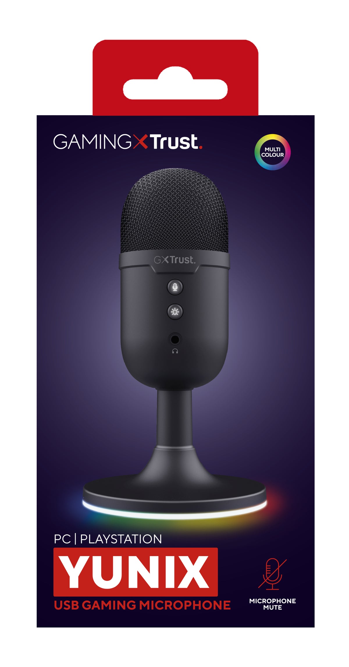 TRUST Microphone streaming YUNIX - Black