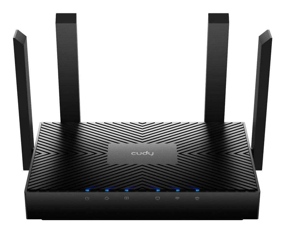 Cudy WR3000 routeur sans fil Gigabit Ethernet Bi-bande (2,4 GHz / 5 GHz) Noir