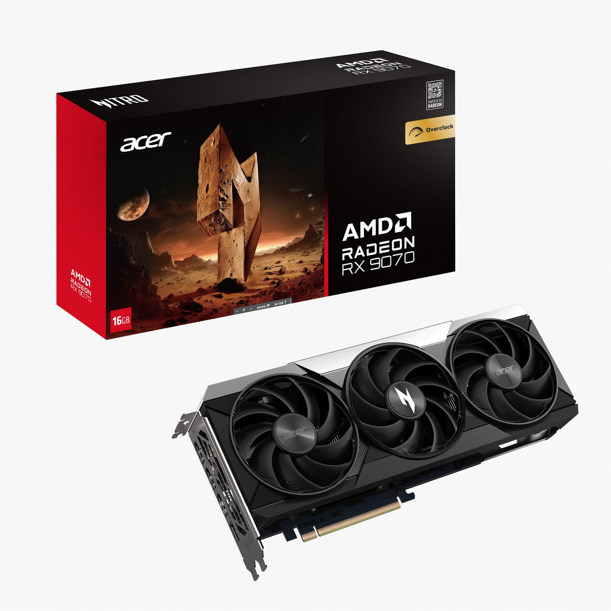 Nitro AMD Radeon RX 9070 OC/16 GB