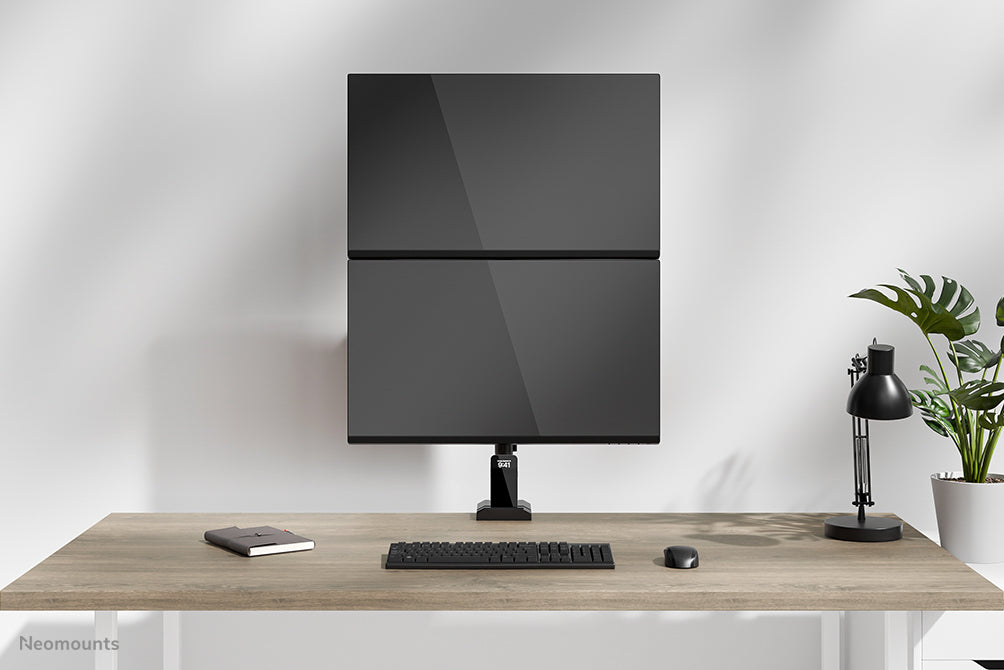 Neomounts DS60-600BL2V Dual monitor arm