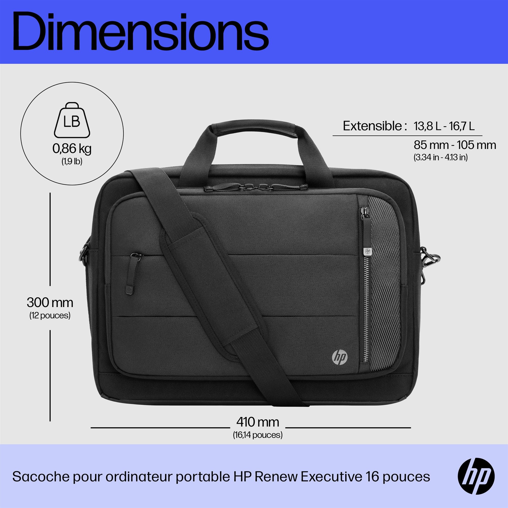 HP Renew Executive 16p Laptop Bag