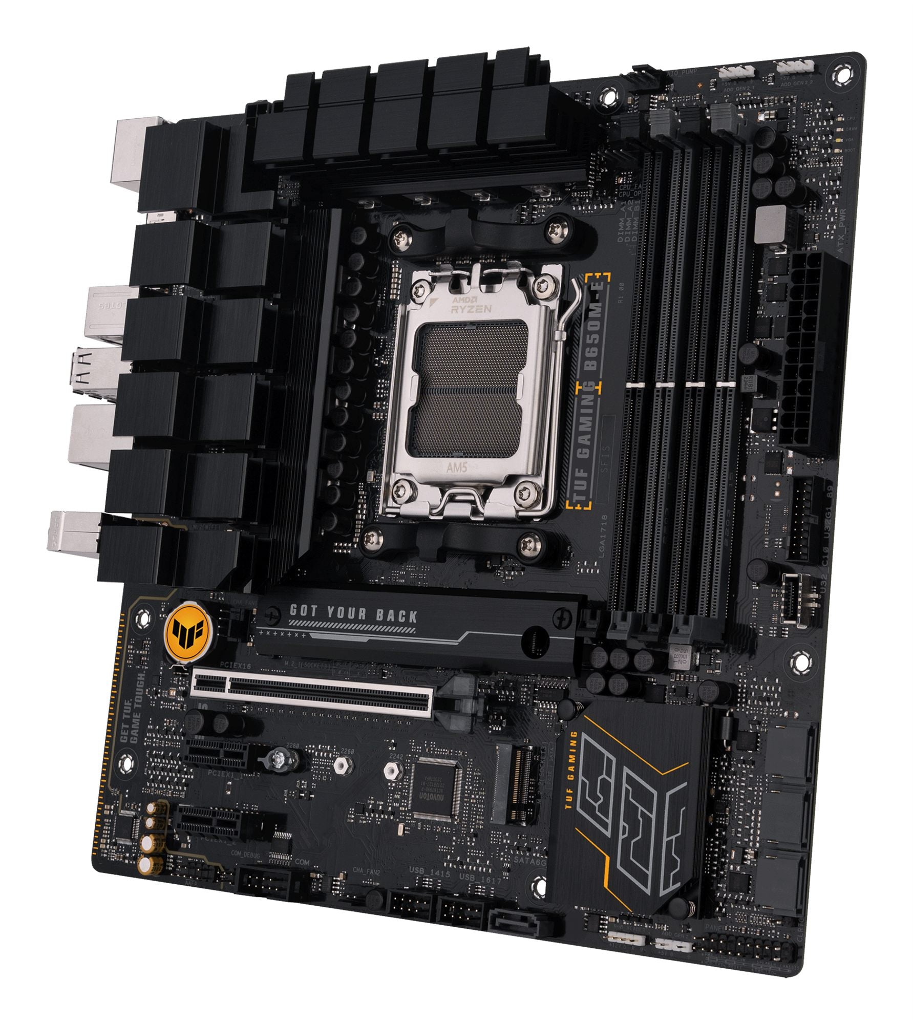 ASUS TUF GAMING B650M-E AM5 4xDDR5 mATX MB 4xSATA 2xM.2