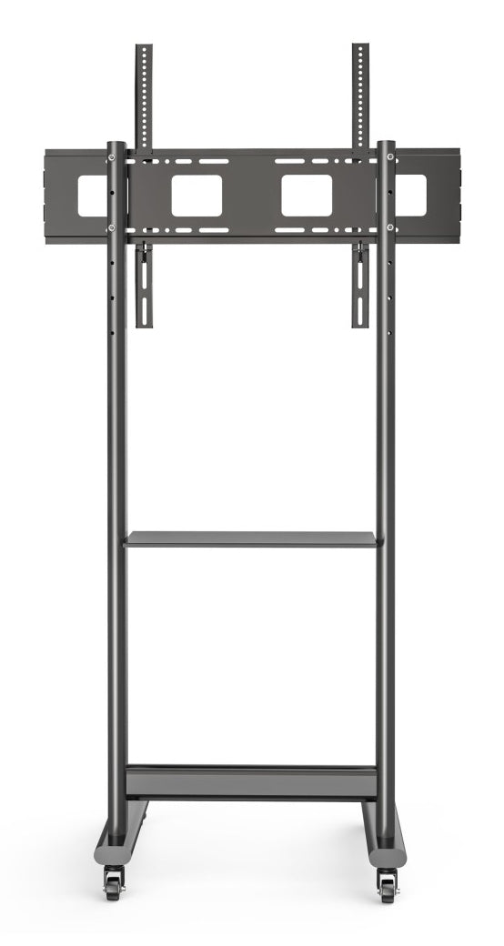 Techly ICA-TR74 Support TV mobile 50-90” jusqu'a 70kg étagere AV réglable
