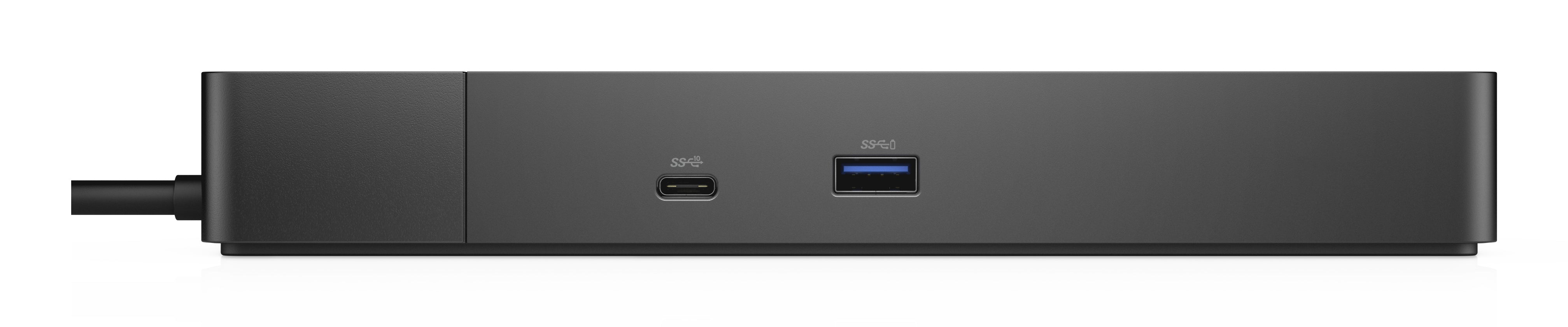 DELL WD19S-130W Avec fil USB 3.2 Gen 2 (3.1 Gen 2) Type-C Noir