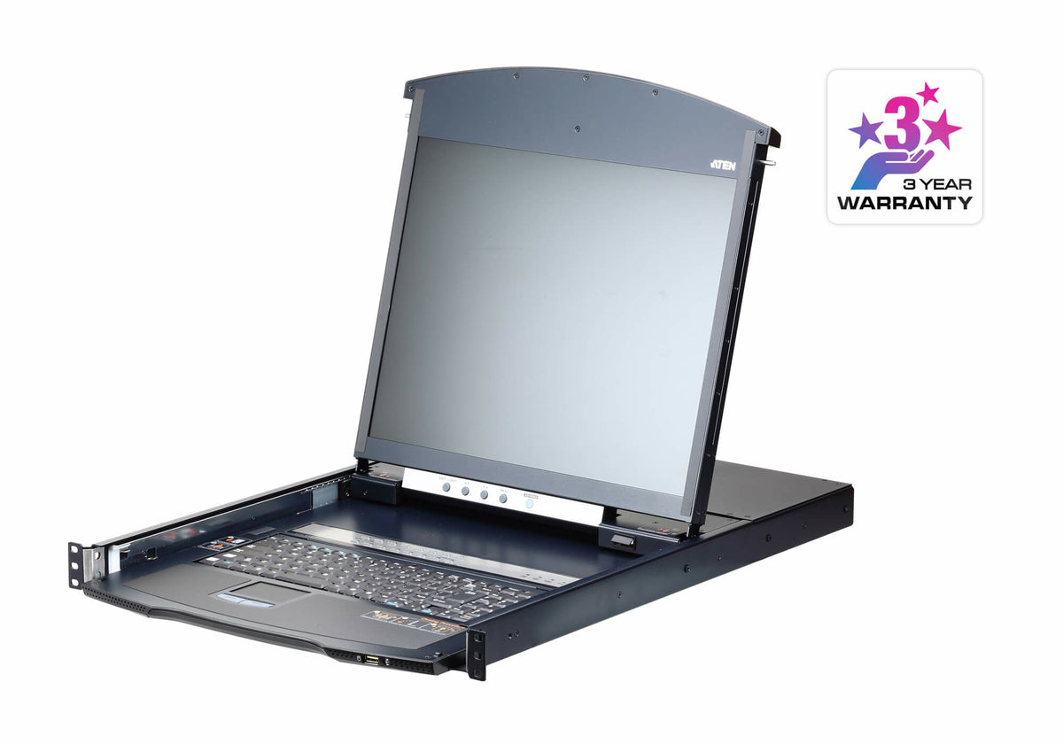 "ATEN KL1116VN-AXA-XG support d'ordinateurs 48,3 cm (19"") Noir 1U"