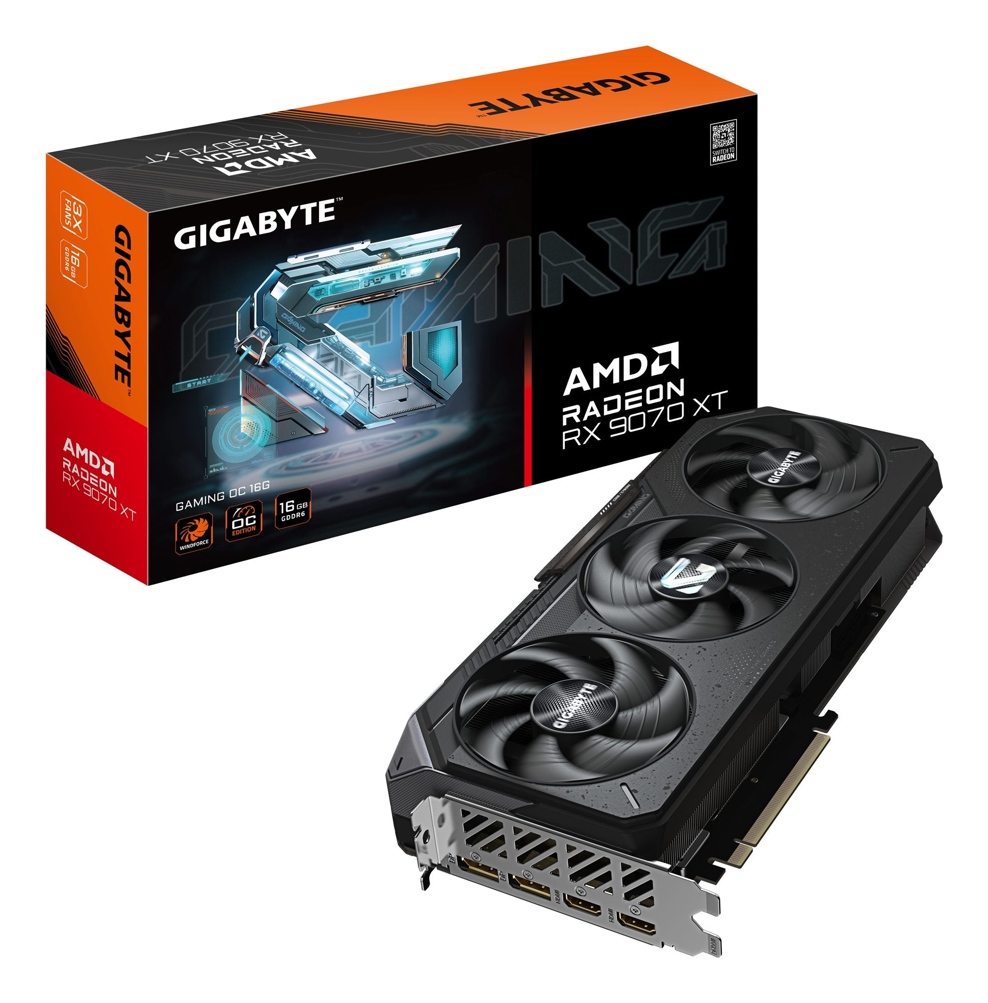 Gigabyte Radeon RX 9070 XT GAMING OC 16 Go