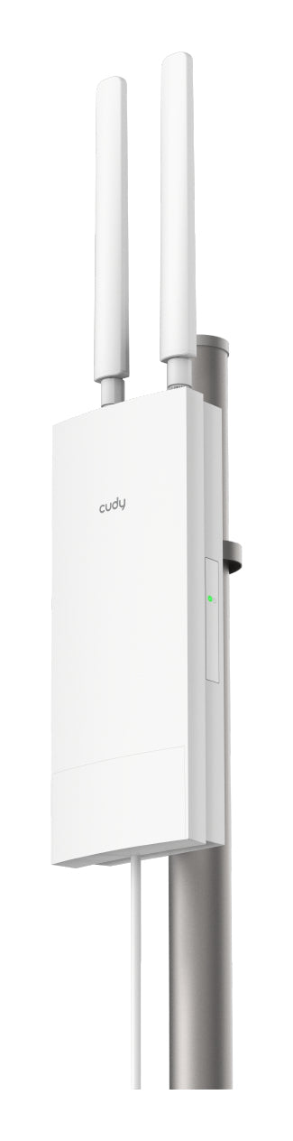 Cudy AP3000 Outdoor 2402 Mbit/s Blanc Connexion Ethernet, supportant l'alimentation via ce port (PoE)