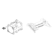 Riser Config 2 Butterfly Gen4 Riser x8