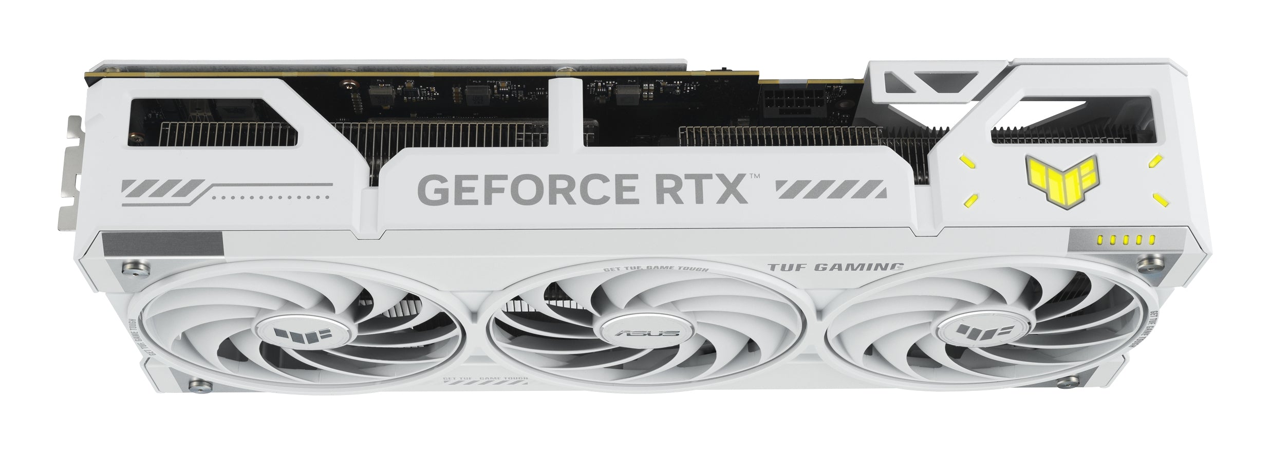 ASUS TUF Gaming GeForce RTX 5070 Ti 16Go GDDR7 White OC Edition Gaming Graphics Card PCIe 5.0 HDMI/DP 2.1