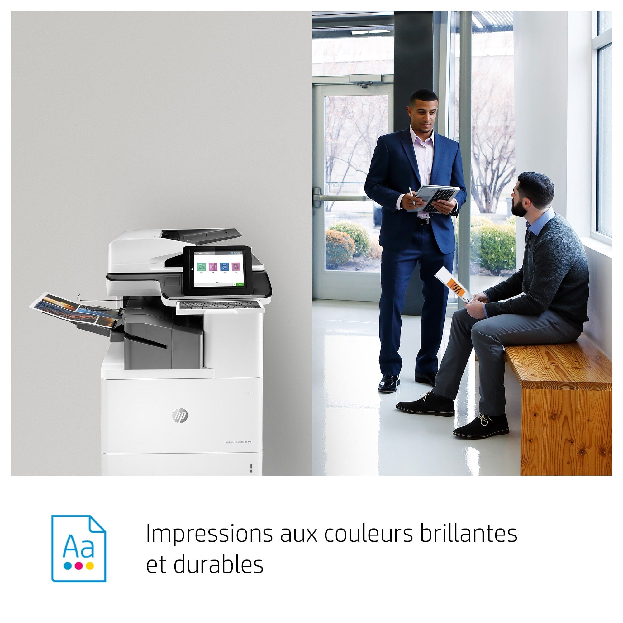 HP LaserJet Enterprise Flow MFP M776zs MFP colour laser 297x864mm 46ppmcopy 46ppmprint 1750 sheets USB 2.0 LAN Wi-Fi USB 2.0