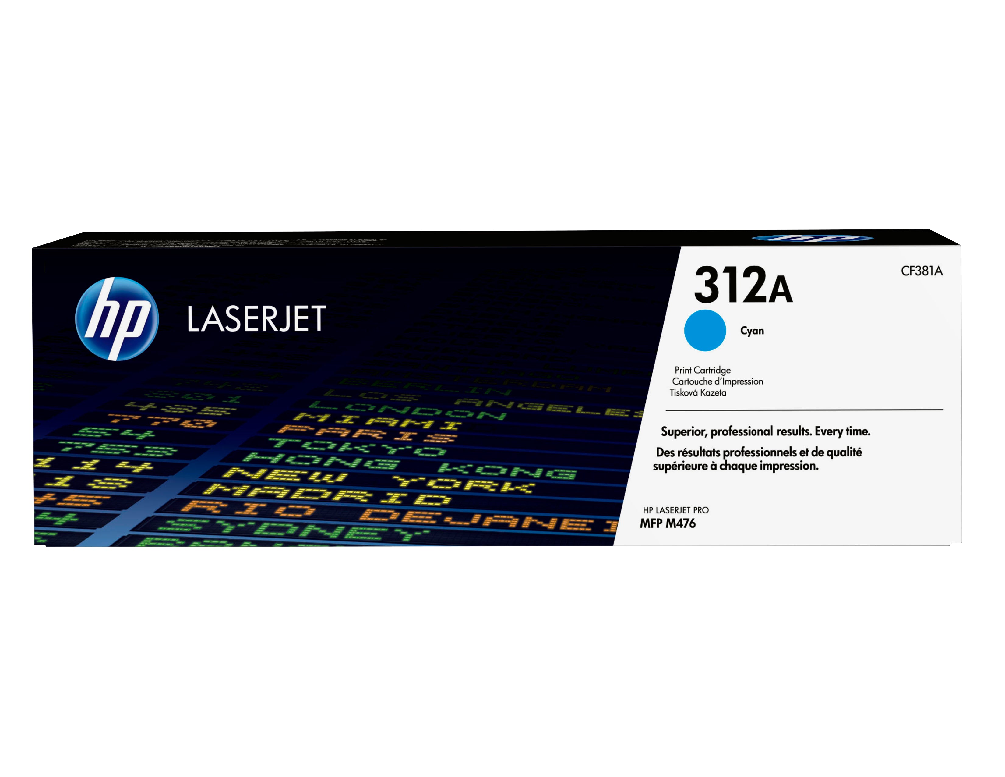 HP 312A original Toner cartridge CF381A cyan standard capacity 2.700 pages 1-pack