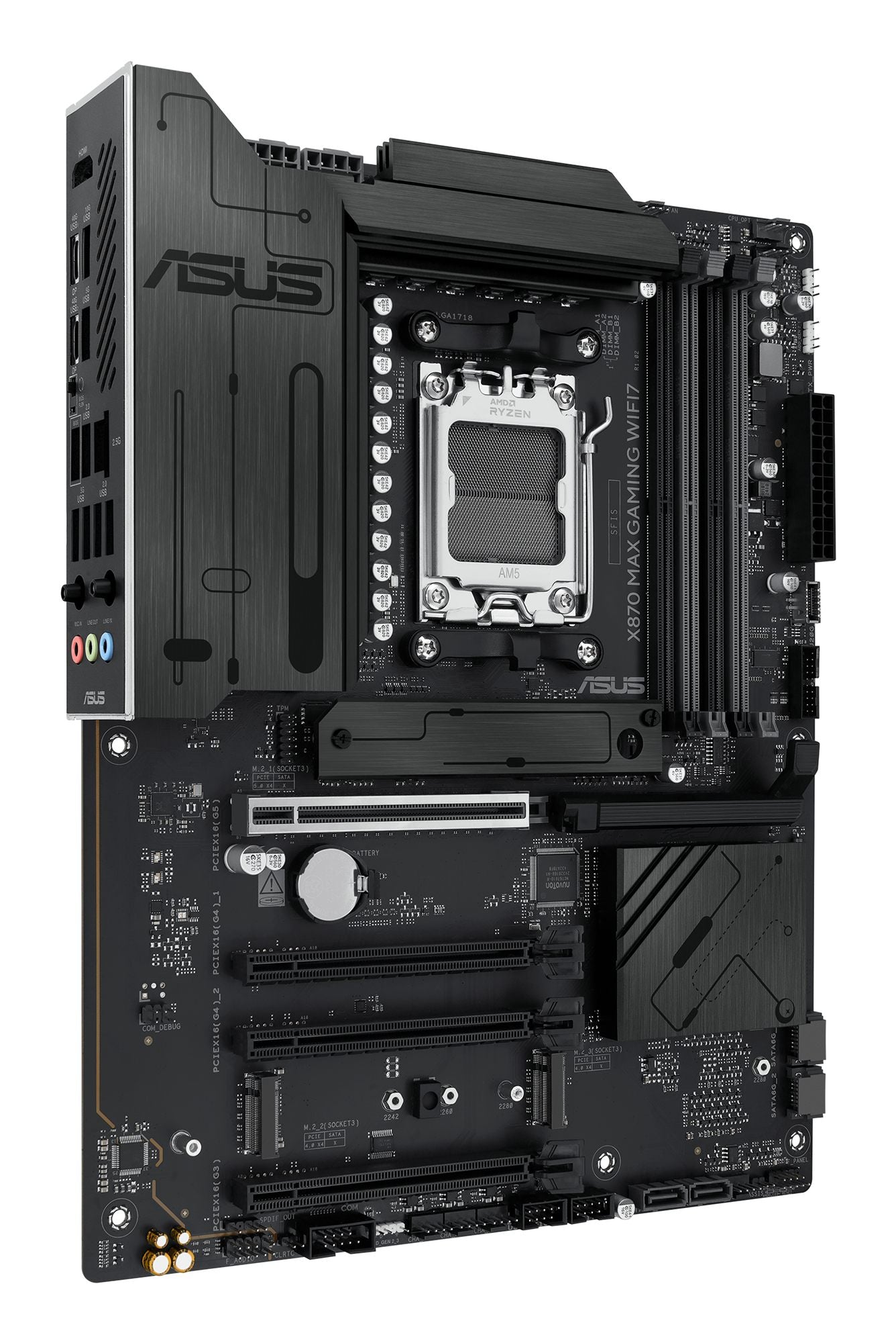 ASUS X870 MAX GAMING WIFI7 AM5 MB 4xDDR5