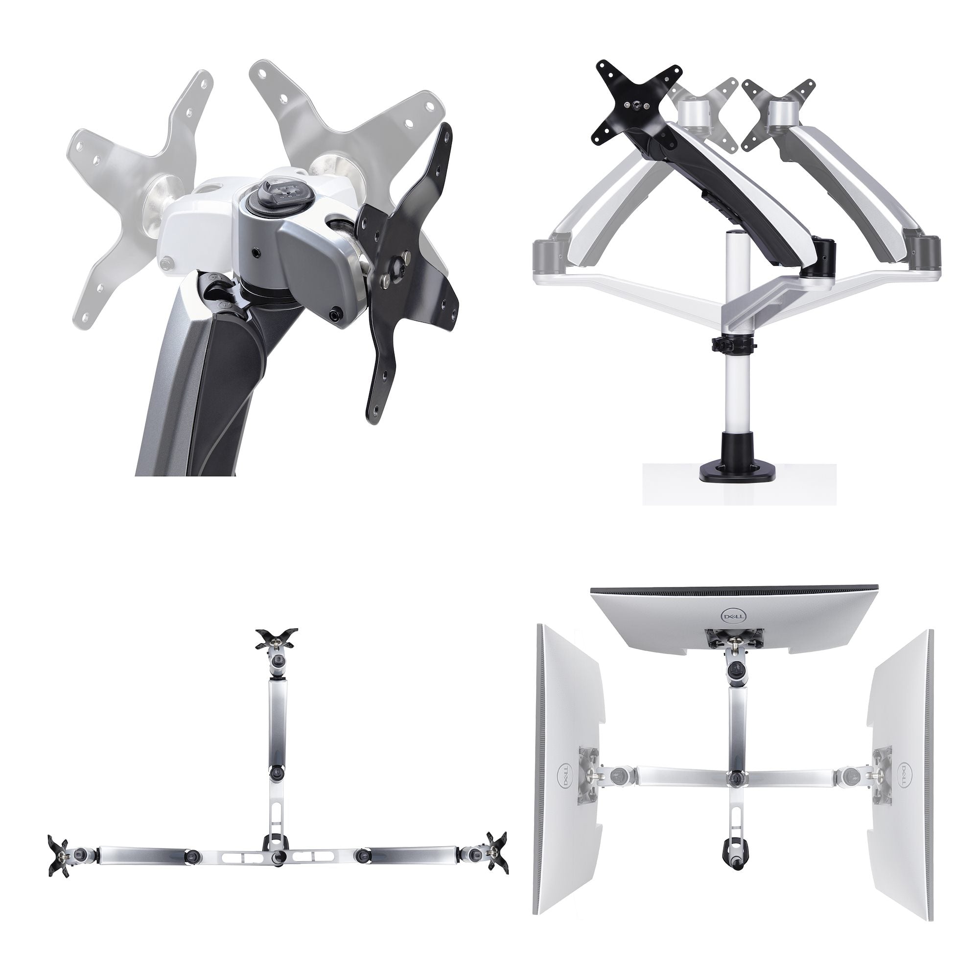 Monitor Desk Mount 27/30in Screens
