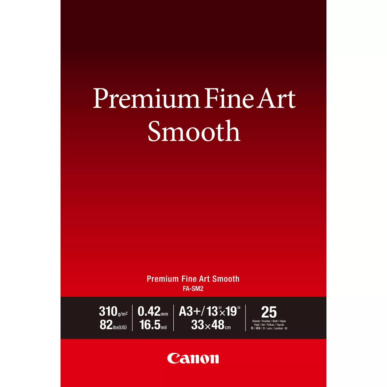 CANON Premium FineArt Smooth A3+ 25sheets