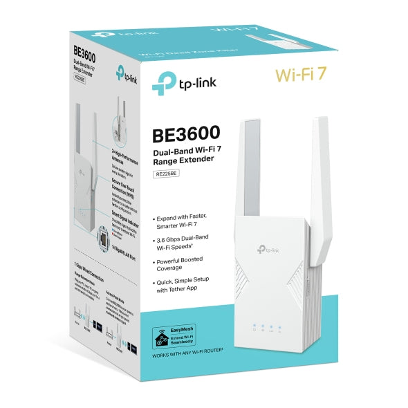 TP-LINK WiFi 7 bi-bande 3.6 Gbit/s offre une vitesse allant jusquÃ  3.6 Gbit/s 2882 Mbps sur 5 GHz et 688 Mbps sur 2.4 GHz