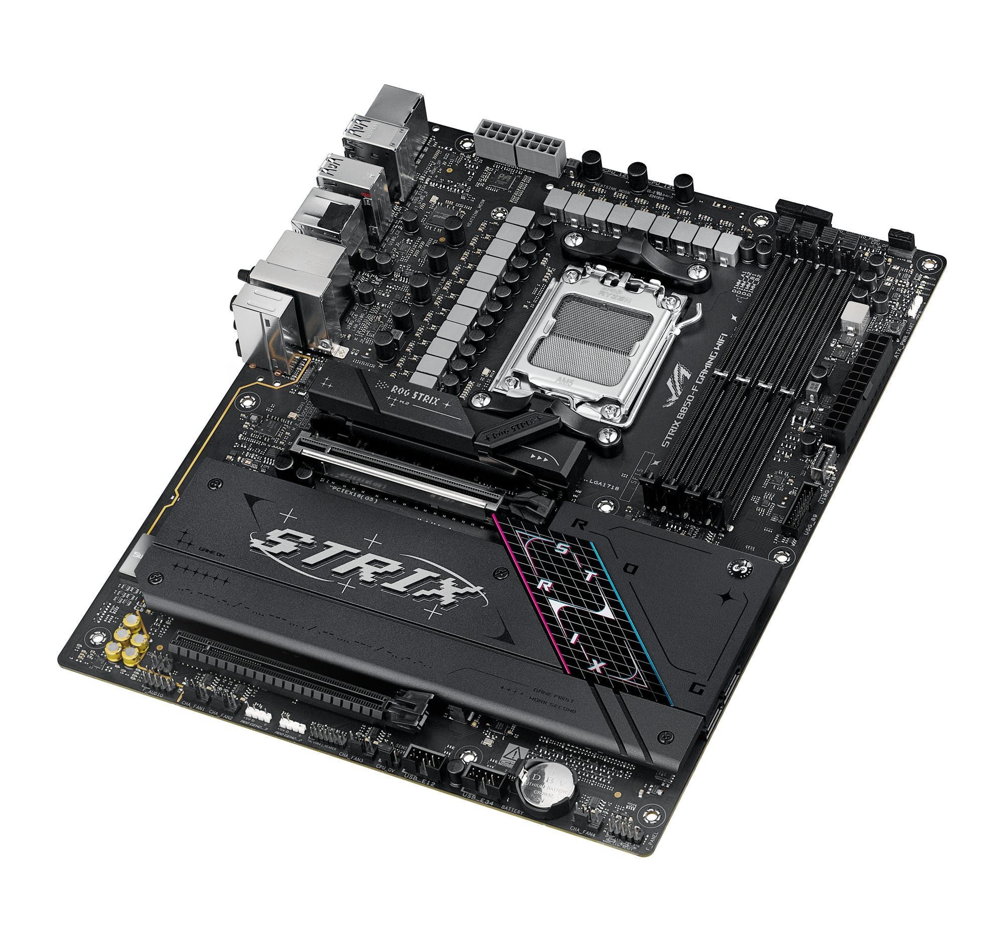 ASUS ROG STRIX B850-F GAMING WIFI AM5 DDR5 ATX MB 1xHDMI 1xDP 4xM.2 2xSATA