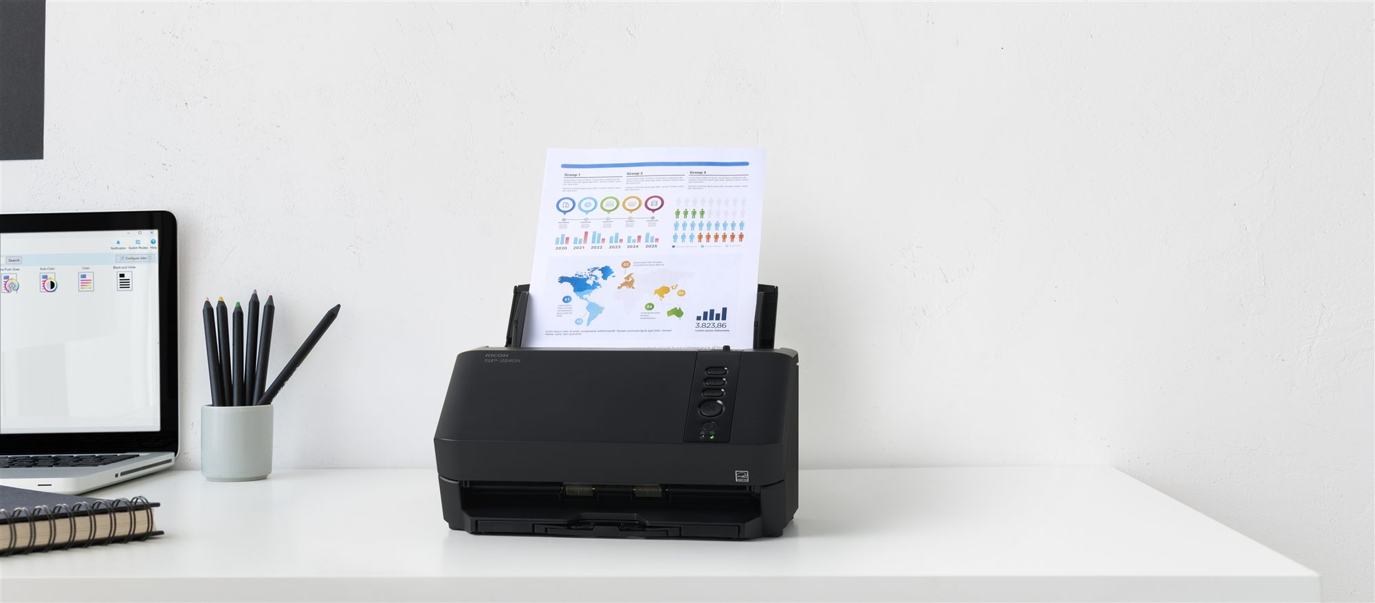 RICOH SP-2240N 40 ppm/80 ipm A4 Duplex A