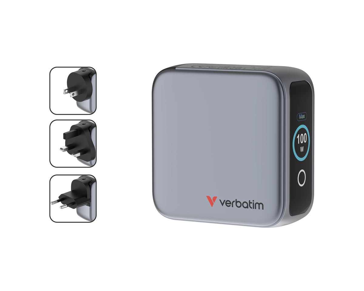 Mini GaN Charger 100W with Display