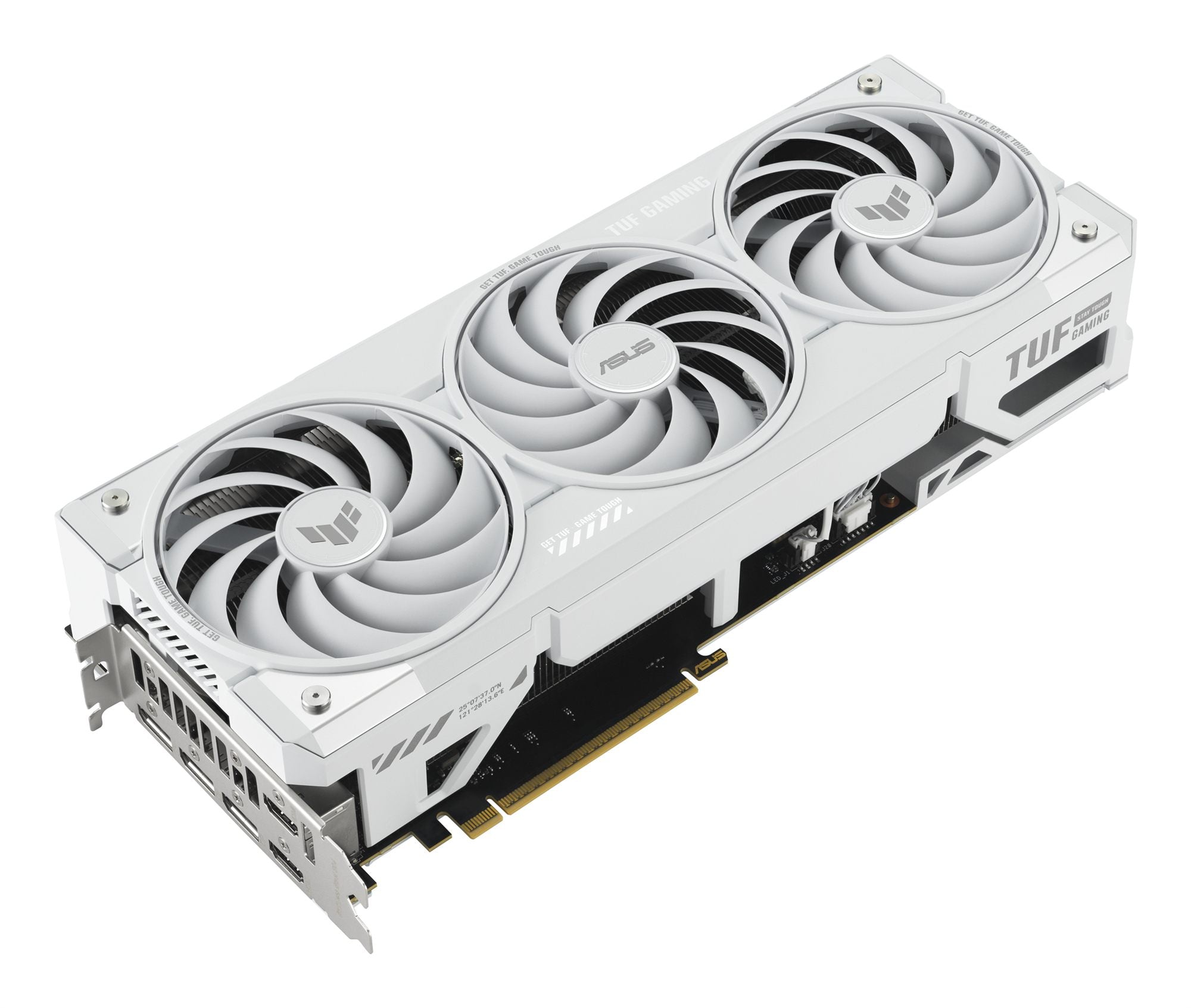 ASUS TUF Gaming GeForce RTX 5070 Ti 16Go GDDR7 White OC Edition Gaming Graphics Card PCIe 5.0 HDMI/DP 2.1