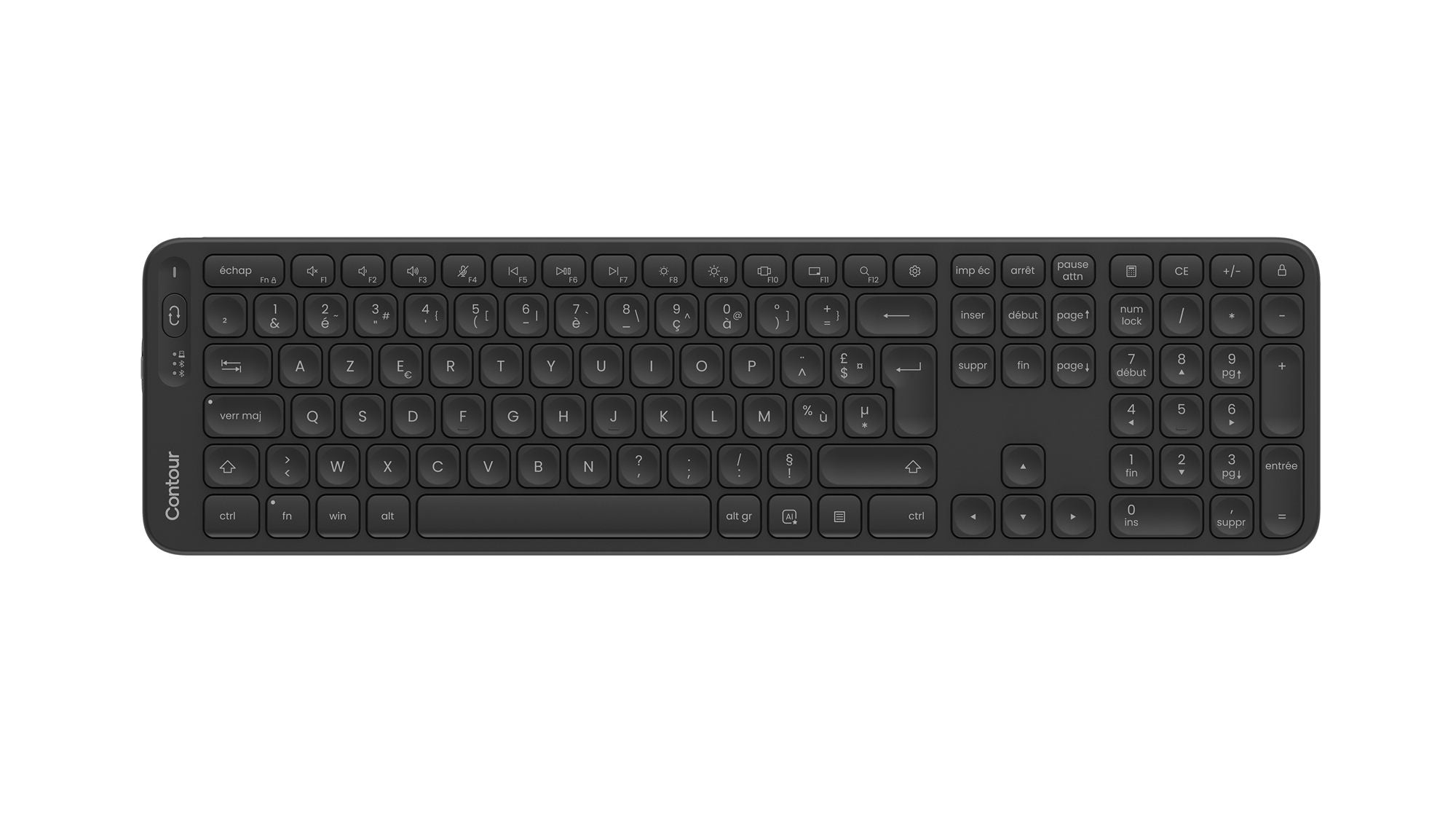 CONTOUR DESIGN Clavier sans fil Balance Full-Size FR