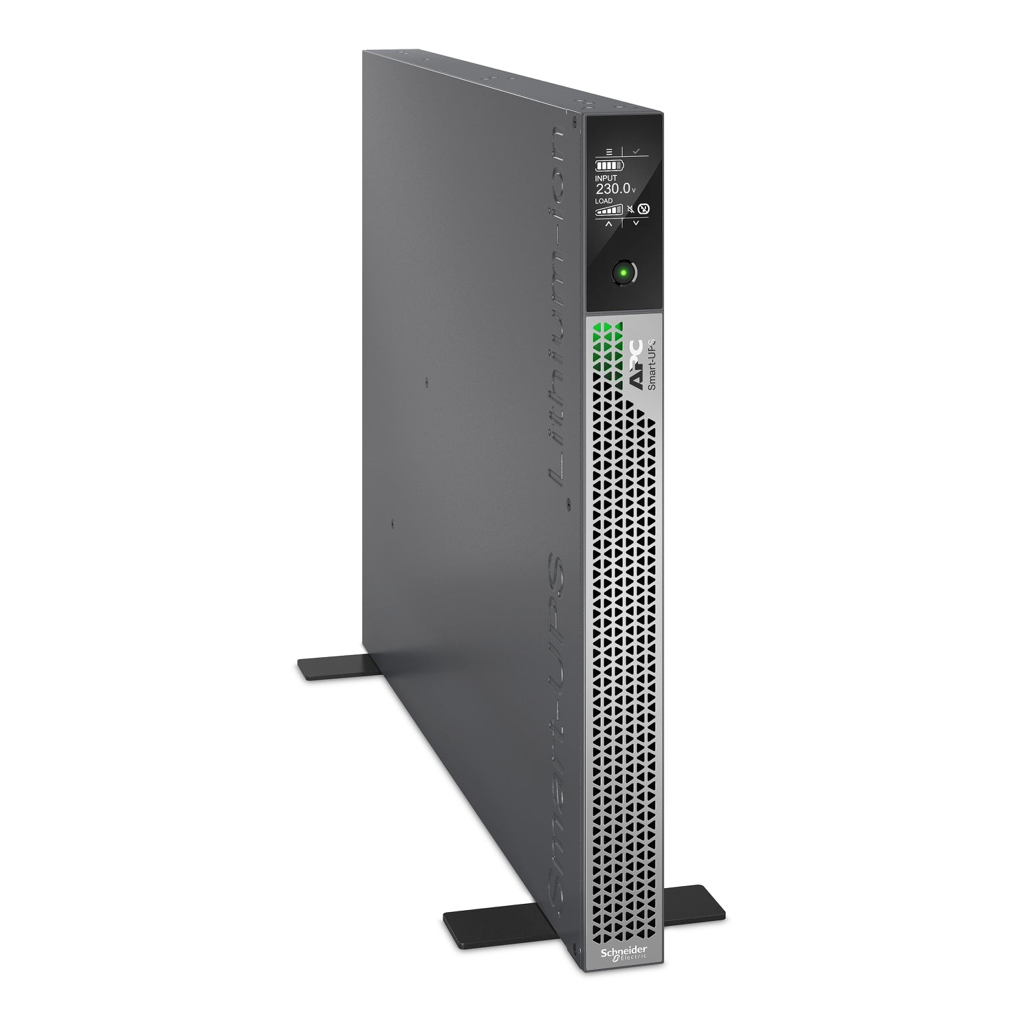 APC Smart-UPS Ultra UPS Li-ion rack-mountable AC 230V 3000Watt 3000VA 1-phase Ethernet output connectors 5 1U 2.4m cord silver
