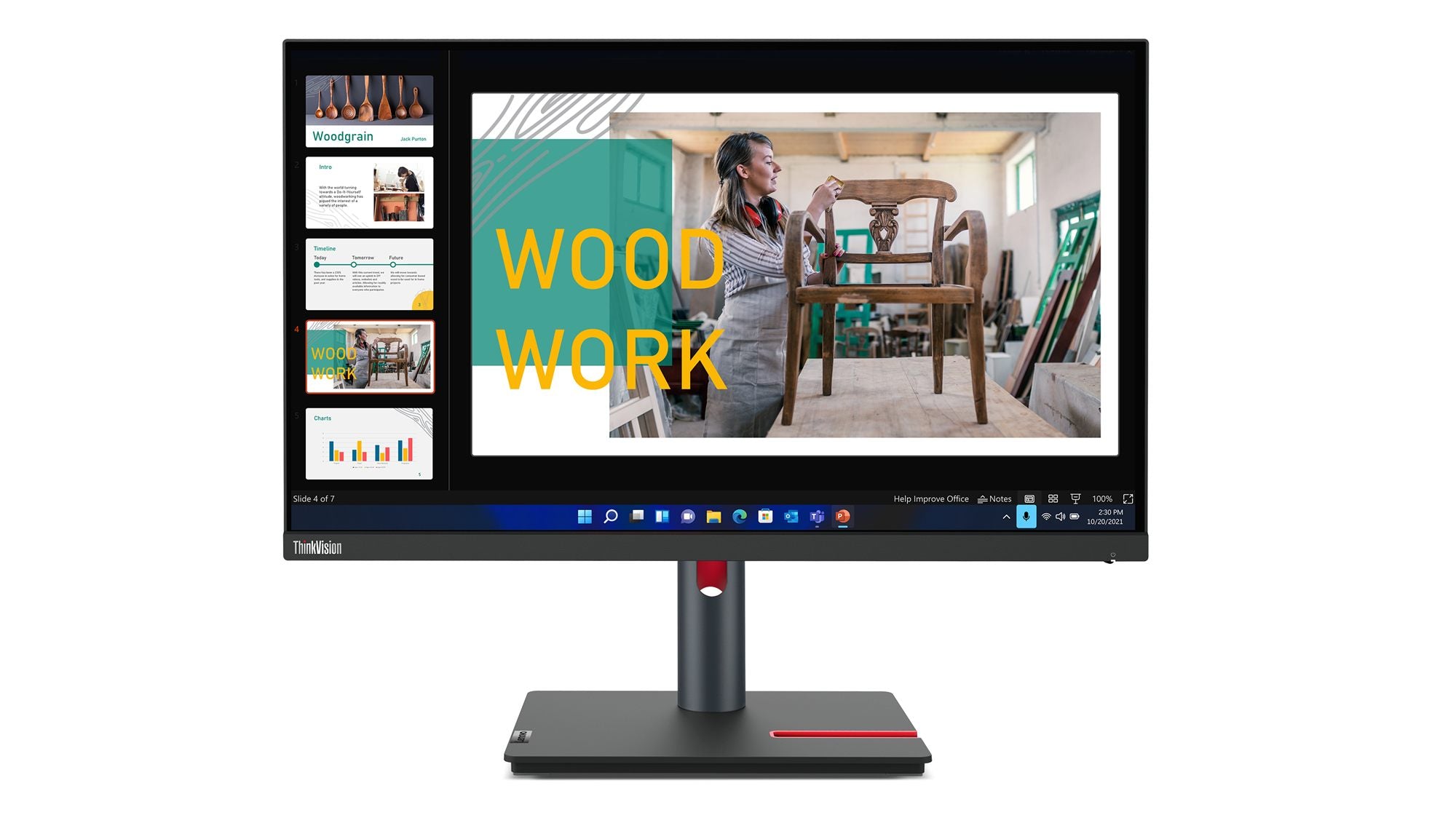 LENOVO ThinkVision -P24q-30 - 23.8p - Monitor - HDMI