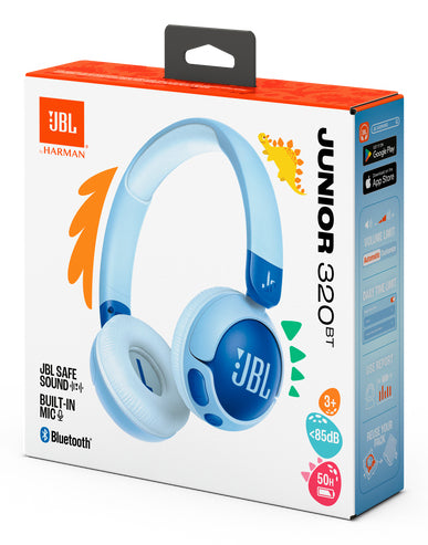 Headset Bluetooth JBL Junior 320 Blue