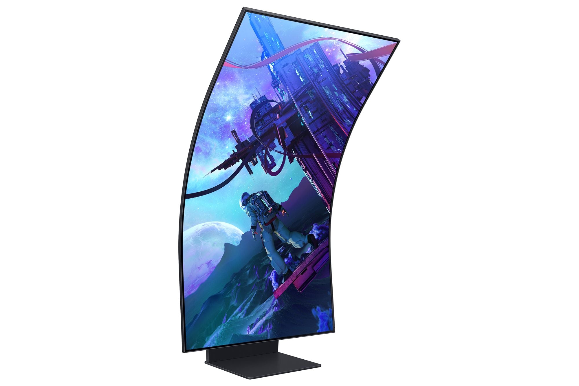 SAMSUNG LS55CG970NUXEN 55p UHD VA Odyssey Ark G97NB 165Hz 1ms SMART HDMI