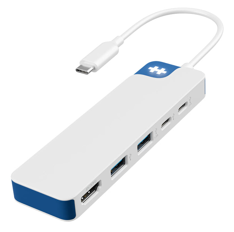 HyperDrive Flex 5 Port USB-C Hub Blue