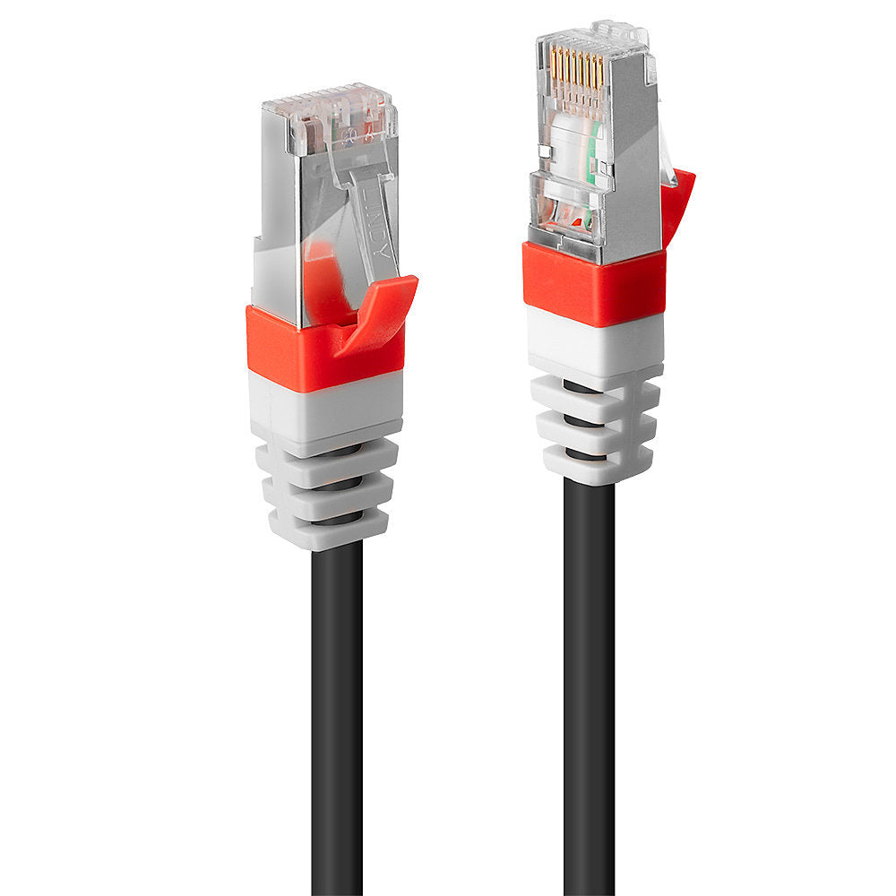 LINDY S/FTP Cat.6A Cable Black 50m LSOH incl. Testprotocol
