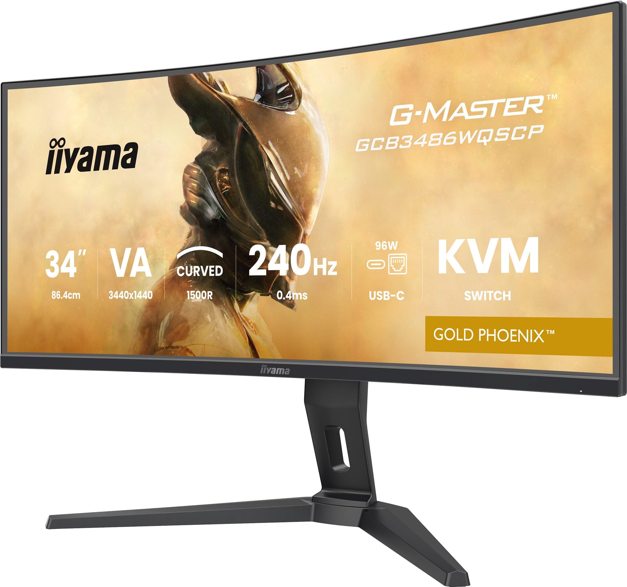 GCB3486WQSCP-B1 34" UW VA-Curved Gaming