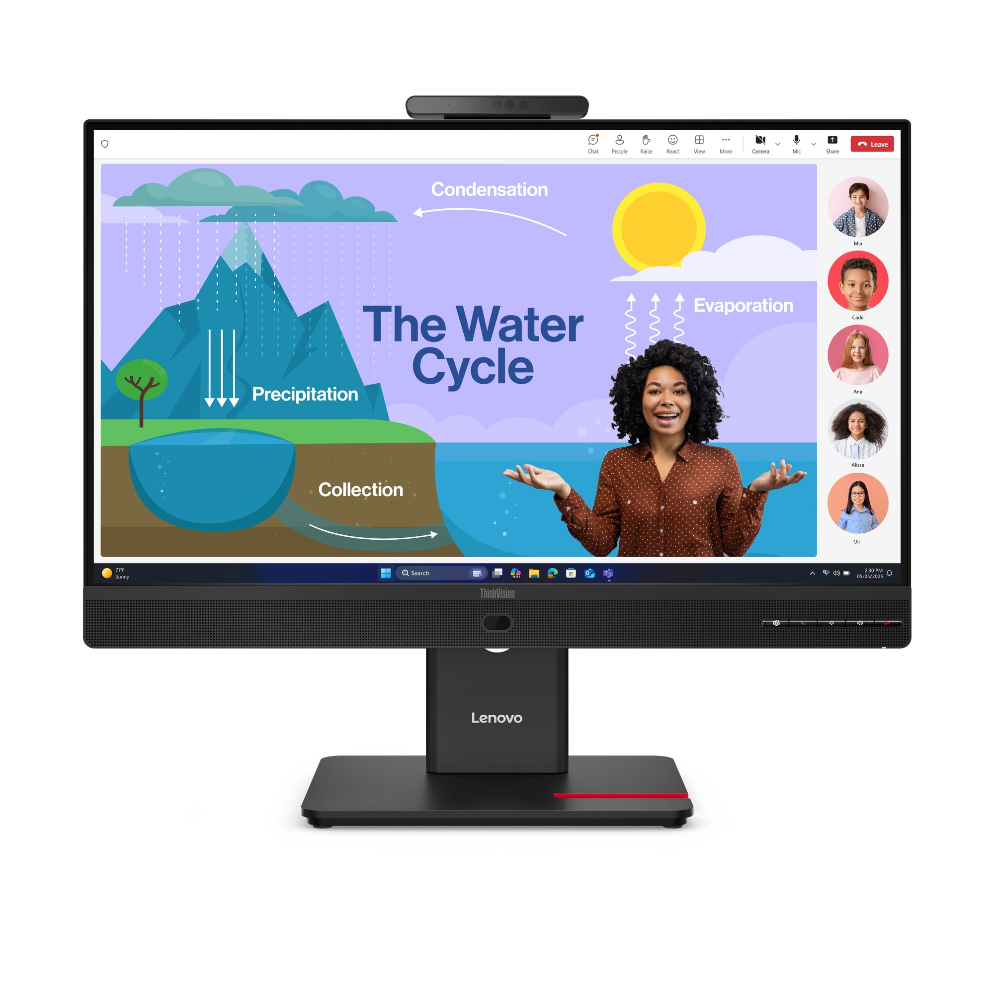 LENOVO ThinkVision T24D-4v 23.8p IPS FHD 16:9 120Hz 250 cd/m2 4ms HDMI DP USB 3.2. G1 Type-C
