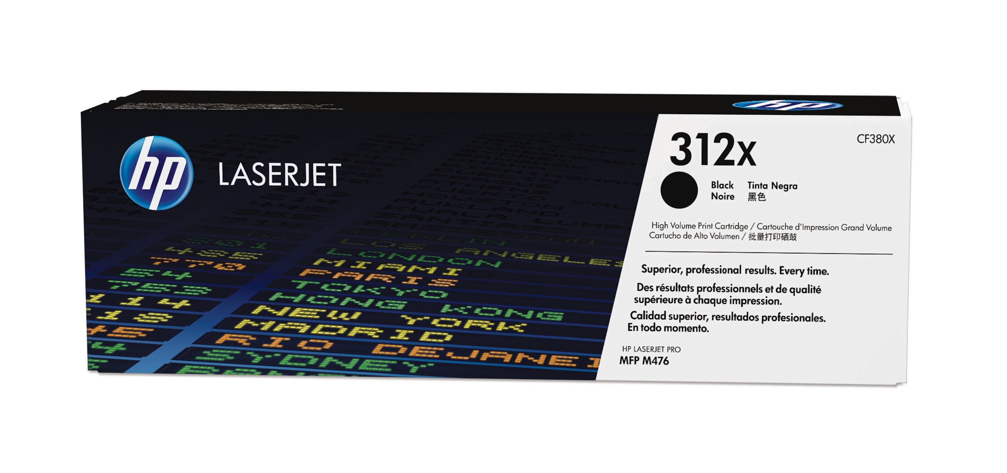 HP 312X original Toner cartridge CF380X black high capacity 4.400 pages 1-pack