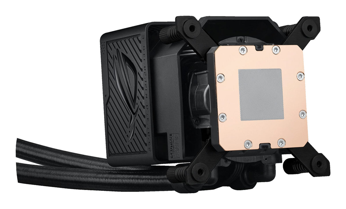 ASUS ROG Ryujin III 360 ARGB Extreme all-in-one liquid CPU cooler with Aseteks Emma Gen8 V2 pump