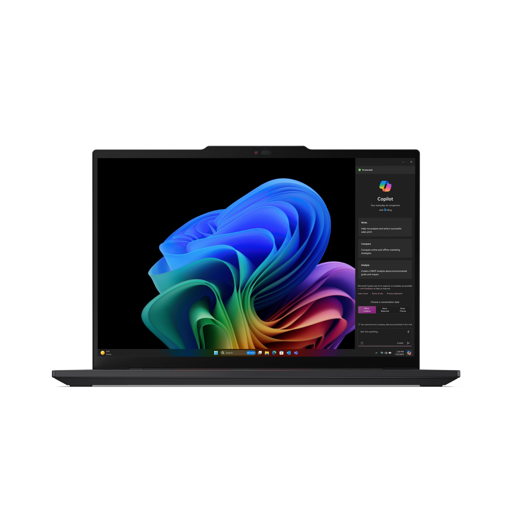 LENOVO ThinkPad - T14s - G6 - 14p WUXGA - Qualcomm - Snapdragon X Elite - W11Pro - 32Go RAM - 1To SSD - Copilot+ PC