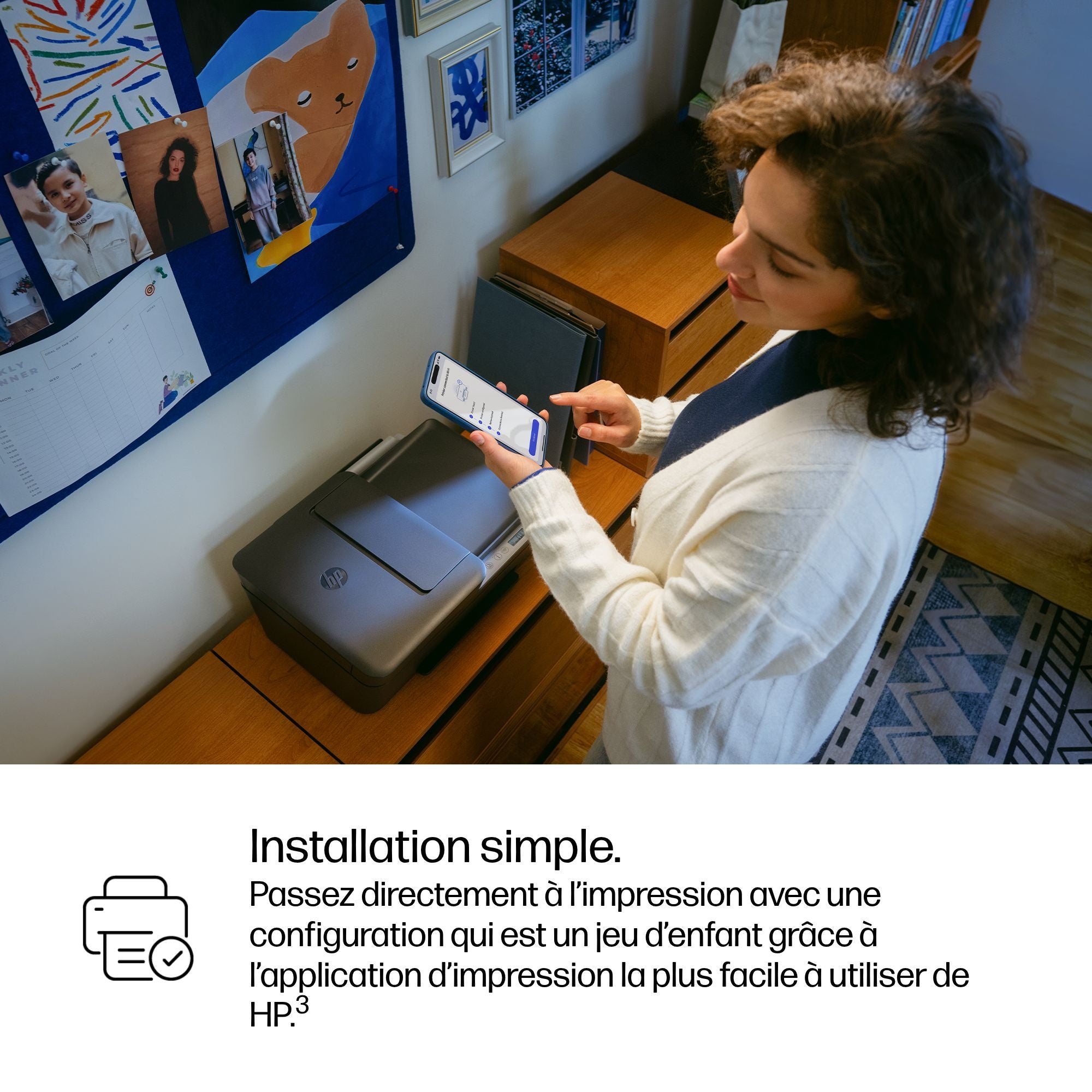 HP DeskJet 4320 A jet d'encre thermique A4 4800 x 1200 DPI 8,5 ppm Wifi