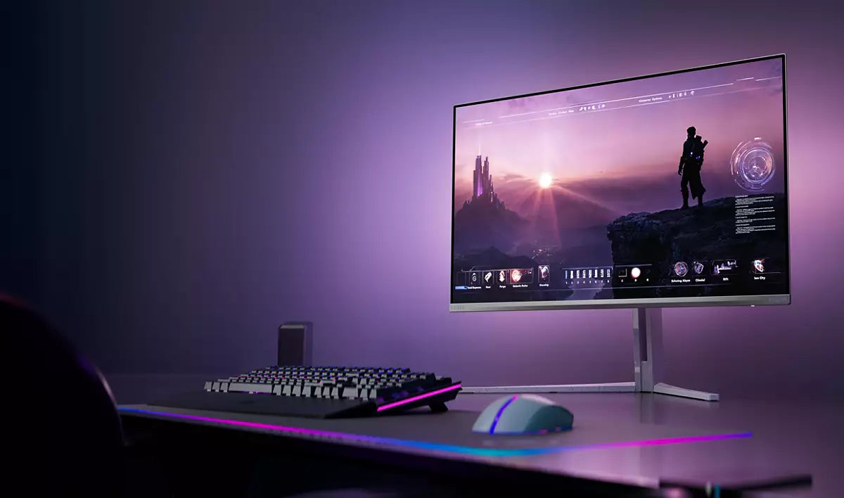 Evnia 4K UHD gaming monitor