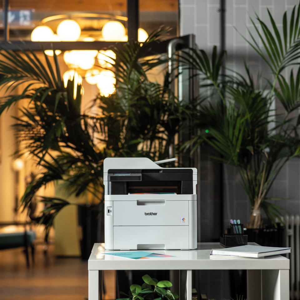 BROTHER MFC-L3760CDW MFP colour LED A4 26ppm copy 26ppm print 250 sheets USB 2.0 Gigabit LAN Wi-Fi USB host