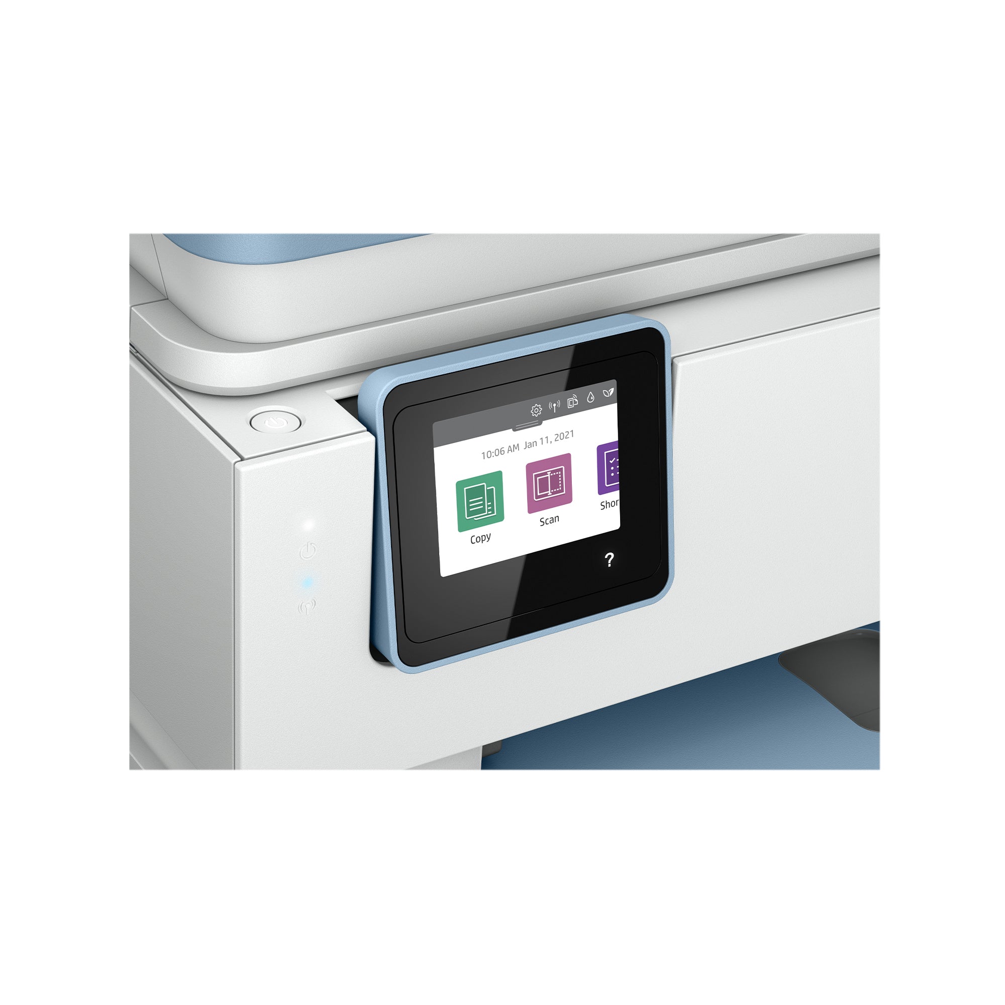 HP ENVY Inspire 7921e All-in-One MFP colour inkjet 216x297mm A4 13ppm Copy 15ppm Print 125sheets USB Wi-Fi Bluetooth surf blue