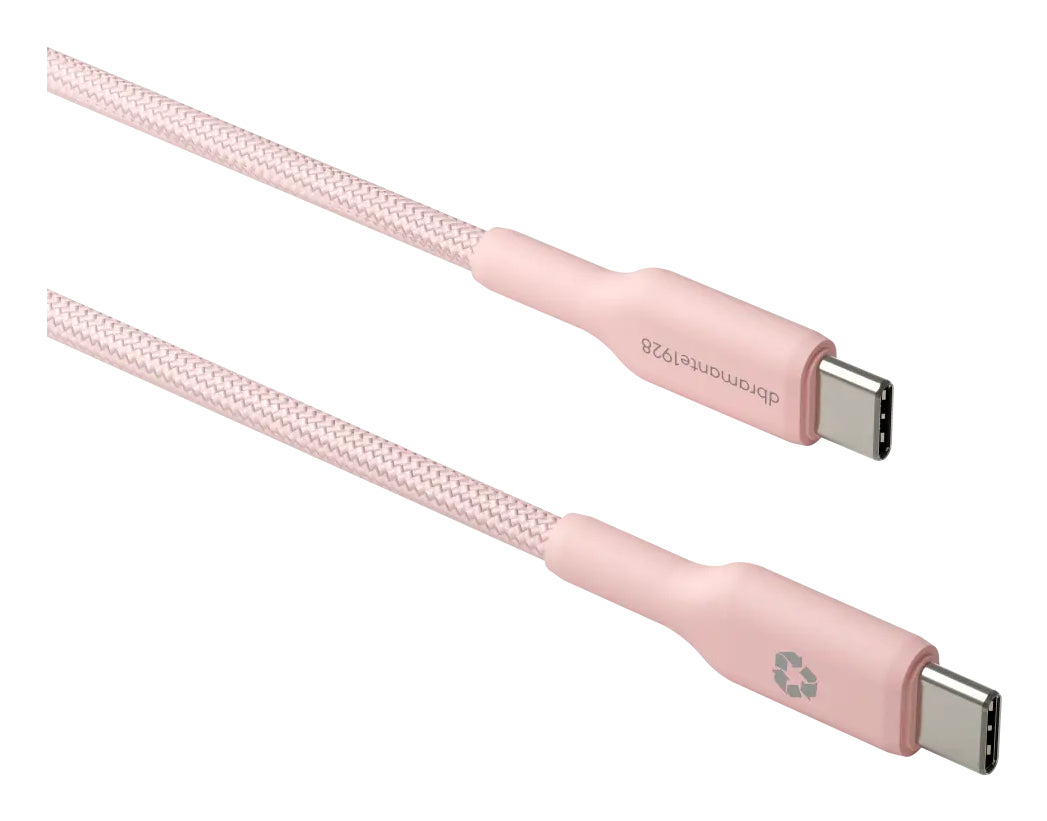 BRD Cable 1.5m USB-C to USB-C 60W PNK