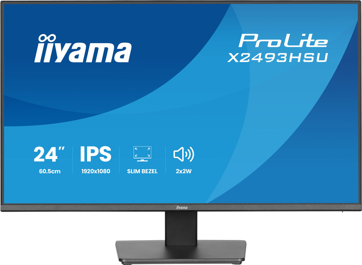 X2493HSU-B1 24" FHD IPS BLACK