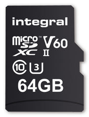 MSD 64GB UHS II U3 C10 V60 280/100
