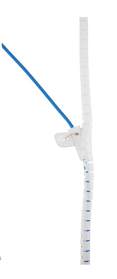 NEOMOUNTS Spiral Cable Wrap 15mm multiple cables white