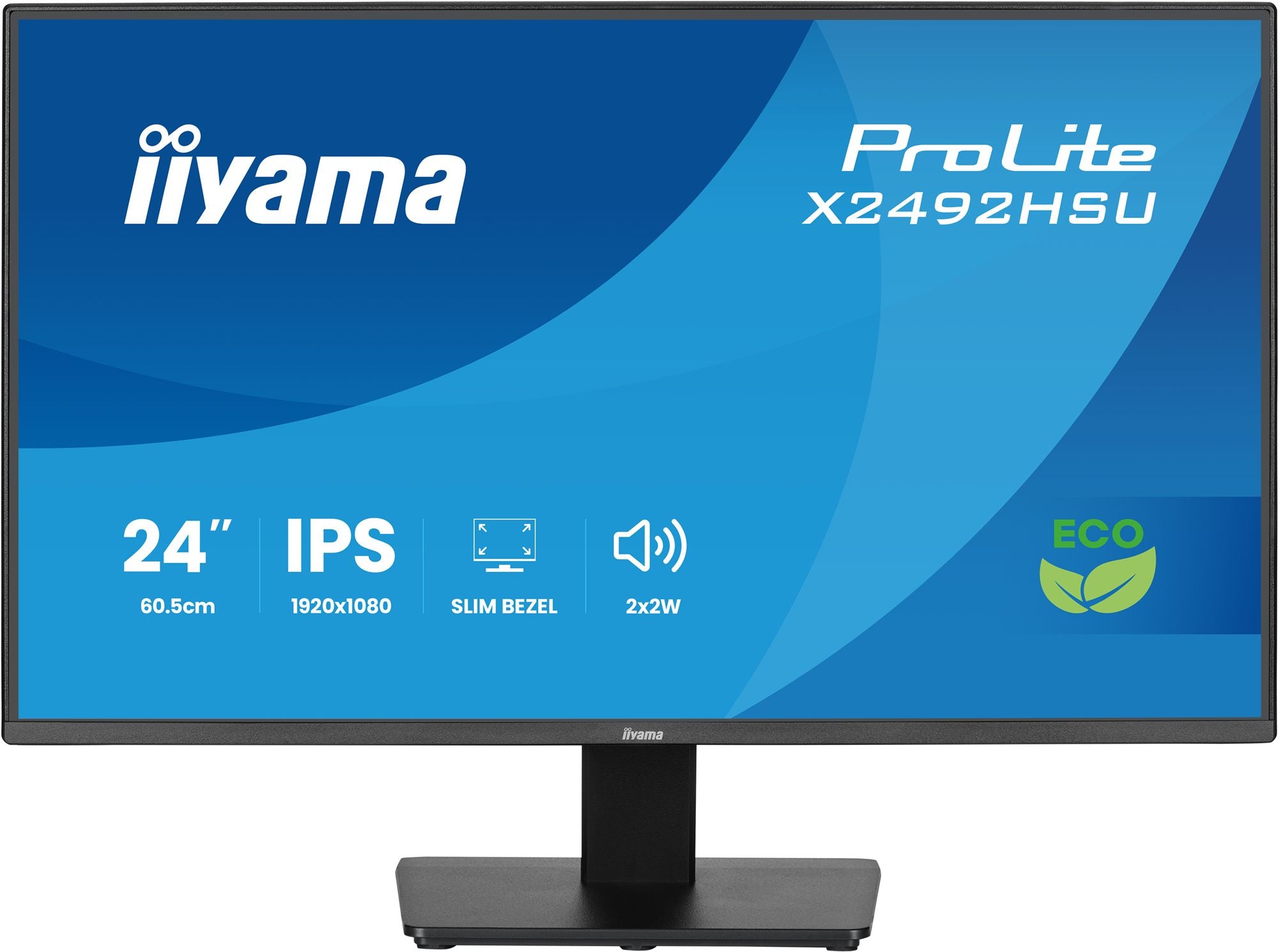 X2492HSU-B1 24" IPS 4-side slim bezel Gr