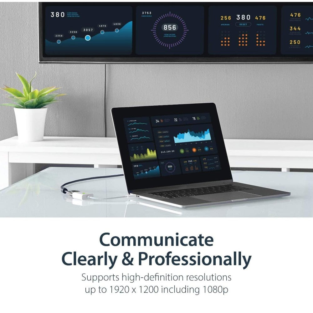 Adaptateur Techly IADAP USB31-VGA USB-C 3.1 vers VGA M/F