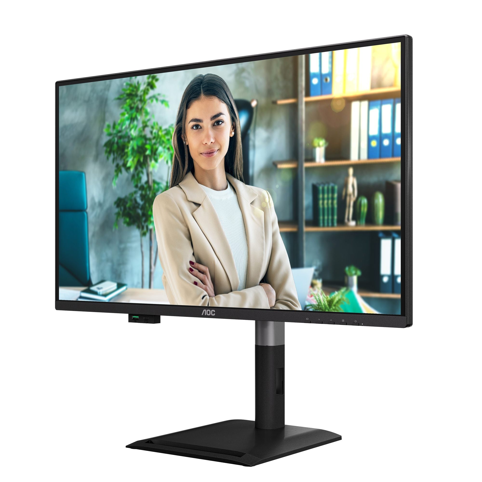 AOC Q27P4CV 27p IPS QHD 120Hz 4ms HDMI 2.0 DP USB C DP Alt Mode PD 96W HAS