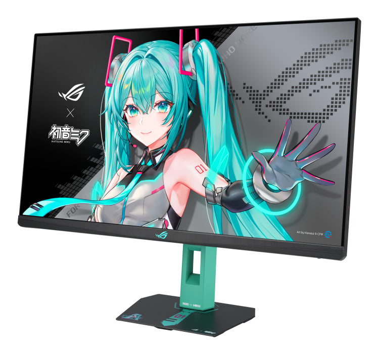 "ASUS ROG Strix XG27ACMEG-G Hatsune Miku Edition écran plat de PC 68,6 cm (27"") 2560 x 1440 pixels Wide Quad HD LCD Multicolore"