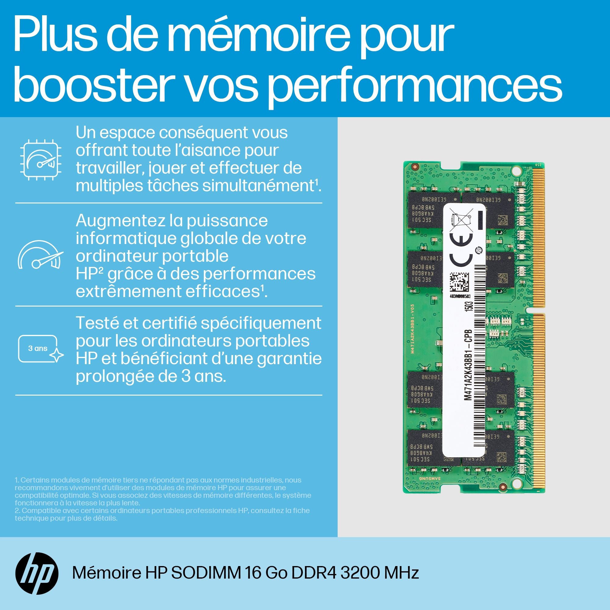 HP 16GB DDR4 3200 SO DIMM