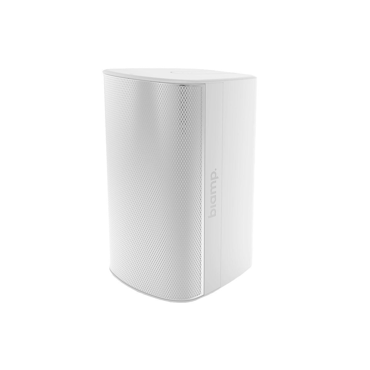 Biamp 6.5in Coaxial Surface Mount Indoor/Outdoor Loudspeaker. 8 Ohm or 70V/100V operation, included ClickMount pan-tilt mounting bracket, white